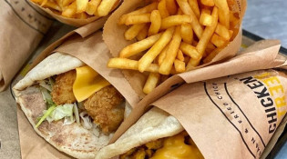 Vif's Diner - Des wraps, frites