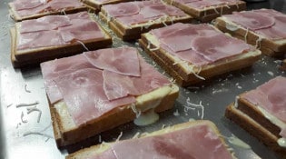 Le Verger - Des croque-monsieur 