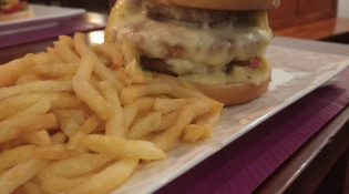 La Flambée - Un burger