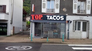 Top Tacos - La façade du restaurant