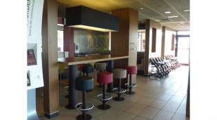 Mc Donald's - La salle de restauration
