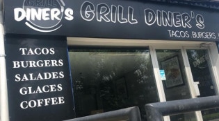 Grill Diner's - La façade