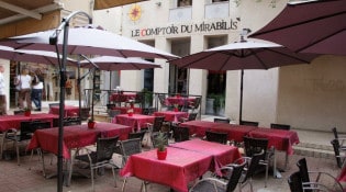 Le Comptoir du Mirabilis - La terrasse