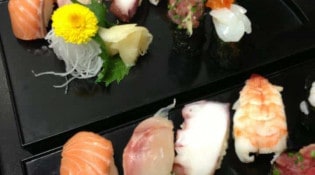 Restaurant iida-Ya - Les sushis