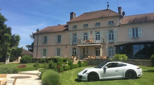 Le Château du Mont Joly - La façade du restaurant