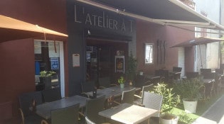 L'Atelier à T - La façade du restaurant