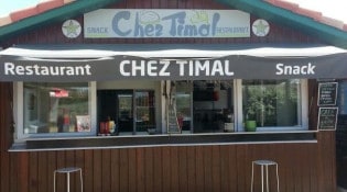 chez timal - La façade du restaurant