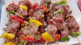 Bisca'boeuf - Des brochettes