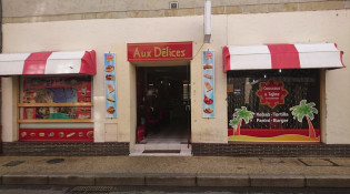 Aux délices - La façade