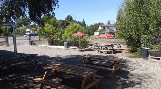 Le Dromad'aire - la terrasse