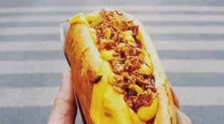 Hot dog house - Un hot dog