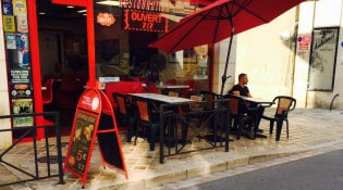 Istanbul - La façade du restaurant