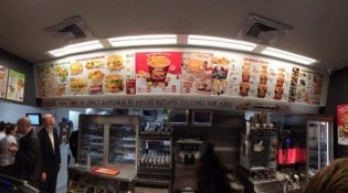 KFC - L'intérieur