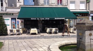 Le Lion d'Or - La façade du restaurant