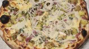 Pizza selles - Une pizza