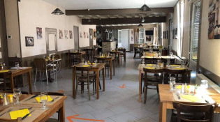 Restaurant de la rose - La salle