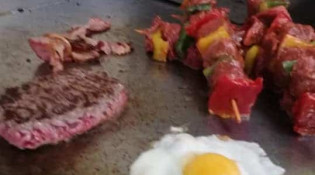 Friterie Grill - une assiette