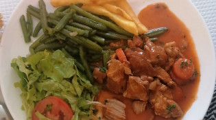 Café de la Gare - Un plat