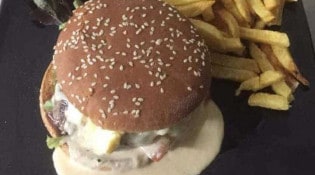 Le Pti'Nouan - Un burger, frites