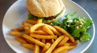 Auberge Sainte Catherine - Un burger
