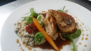 Auberge de Boisset - un plat