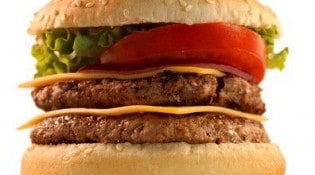 Tony Pizz'Burgers - une burger le Double Samouraï
