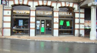 Bar de la halle - La façade du restaurant