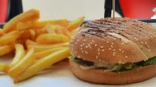 Le miam's - Un burger, frites