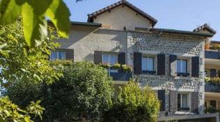 Le Haut-Allier - La façade du restaurant