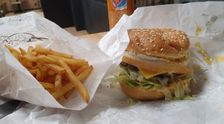 Bunch - Burger avec des frites