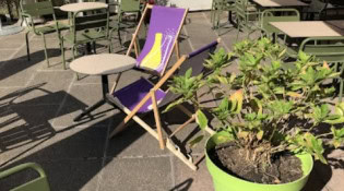 Café le bon pasteur - Le terrasse