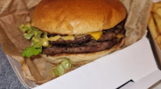 Flamme Burger - Un burger