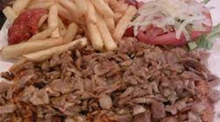 Gourmand kebab - Une assiette