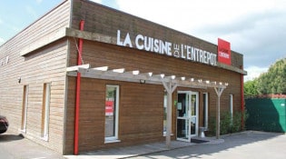 La cuisine de l'entrepôt - La façade du restaurant