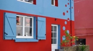 Au Panier Perché - La façade du restaurant