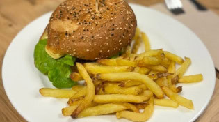 La Chope des Marais - Un burger