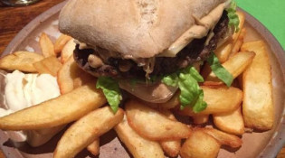Le Gaëlic's Pub - un burger