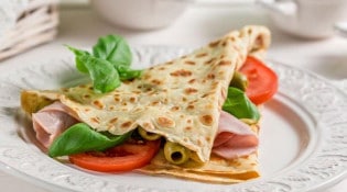 Saint Nicolas - Un crêpe