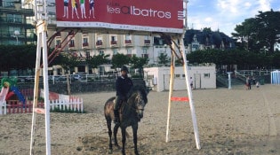 Les Albatros - La façade du restaurant 