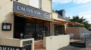 L'Authentik - La façade du restaurant