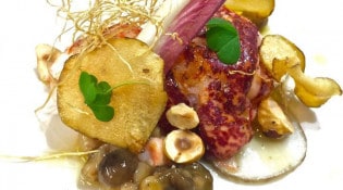 La Mare aux Oiseaux - Homard breton, topinambour, beurre noisette