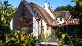 La Mare aux Oiseaux - La façade du restaurant