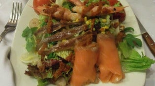 La Tagliatella - Un plat au salade