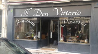 Il Don Vittorio - La façade du restaurant