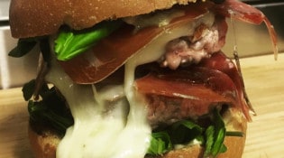 Les Burgers du boucher - Le burger double milano