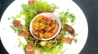 L'Arganier Beaugency - Salade de crevette