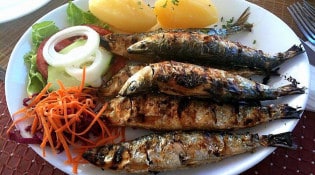L'Atelier - Sardines grillées à la portugaise