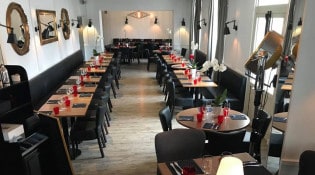 La Roma - La salle de restauration 