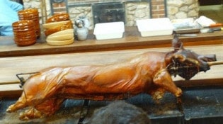 La Ferme de Lorris - Le porc grillé