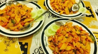 Chicken Pasta - Des plats